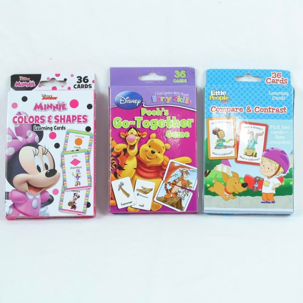 Bendon Kids Learning Cards Bundle Set for Small Children - Like‎ NEW
